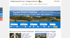 Desktop Screenshot of cottage-rental.com